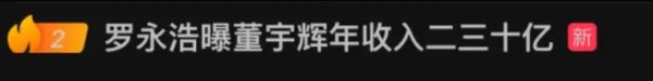 a股配资平台 罗永浩称董宇辉单飞后年收入超20亿 与辉同行回应
