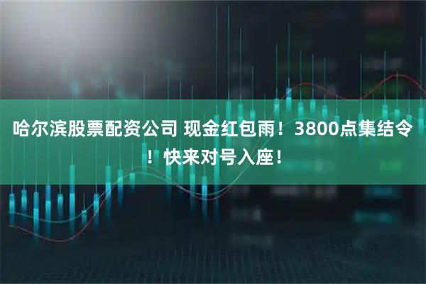 哈尔滨股票配资公司 现金红包雨！3800点集结令！快来对号入座！